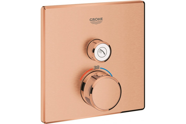 Термостат Grohe Grohtherm SmartControl 29123DL0 для душа, теплый закат, термостат, медь