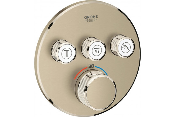Термостат Grohe Grohtherm SmartControl 29121EN0 для душа, никель, термостат, сталь