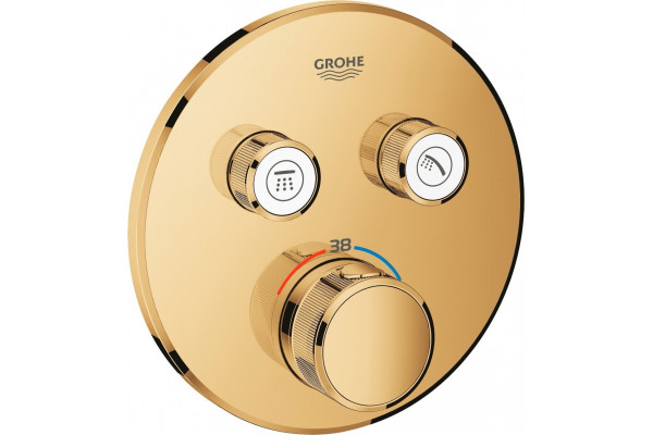 Термостат Grohe Grohtherm SmartControl 29119GL0 для душа, холодный рассвет, термостат, золото