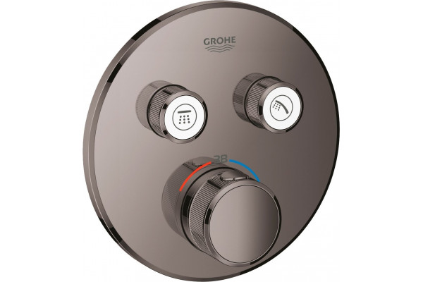 Термостат Grohe Grohtherm SmartControl 29119A00 для душа, темный графит, термостат, черный