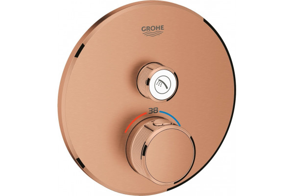 Термостат Grohe Grohtherm SmartControl 29118DL0 для душа, теплый закат, термостат, медь