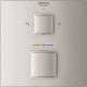 Термостат Grohe Grohtherm Cube 24154DC0 для душа, суперсталь, термостат