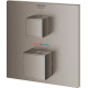 Термостат Grohe Grohtherm Cube 24153AL0 для душа, темный графит, термостат, сталь