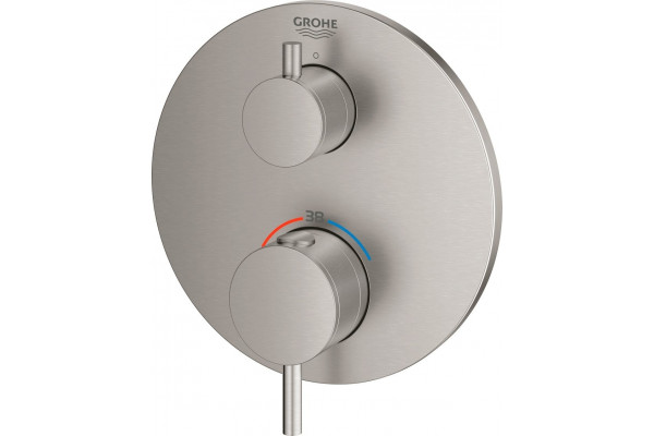Термостат Grohe Atrio 24134DC3 для душа, суперсталь, термостат