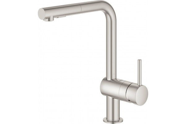 Смеситель Grohe Minta 30274DC0 для кухонной мойки однорычажный, сталь