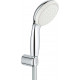 Душевой комплект Grohe Eurosmart 124470 для ванны с душем, хром, шланг пластиковый 175 см
