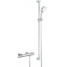 Душевой комплект Grohe Grohtherm 1000 Performance 34784000 хром шланг пластиковый 175 см, 2 режима