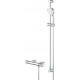 Душевой комплект Grohe Grohtherm 1000 Performance 34784000 хром шланг пластиковый 175 см, 2 режима