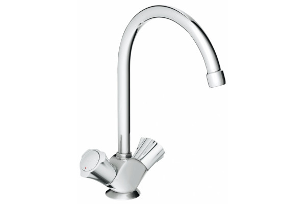Смеситель для кухни GROHE Costa L двухвентильный, хром, высота излива 19.2 см