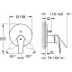 Смеситель Grohe Essence Pro 24043003 для ванны с душем, однорычажный, хром