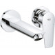 Смеситель Grohe BauEdge 20474001 С ВНУТРЕННЕЙ ЧАСТЬЮ для раковины, хром, однорычажный, длина излива 17.7 см