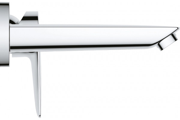 Смеситель Grohe BauEdge 20474001 С ВНУТРЕННЕЙ ЧАСТЬЮ для раковины, хром, однорычажный, длина излива 17.7 см