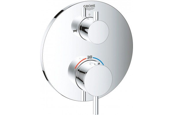 Термостат Grohe Atrio 24138003 для ванны с душем, хром, термостат