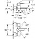 Смеситель Grohe Lineare New 33849AL1 для ванны с душем, темный графит, однорычажный, сталь