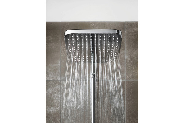 Верхний душ Grohe Tempesta 250 Cube 26681000 хром,  в современном стиле
