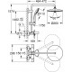 Душевая стойка Grohe Euphoria System 260 27475002 хром, штанга 160.9 см