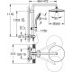 Душевая стойка Grohe Euphoria System 260 27296003 хром, штанга 115.1 см