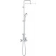Душевая стойка Grohe Tempesta Cosmopolitan System 250 Cube 26693000 хром, штанга 126.1 см