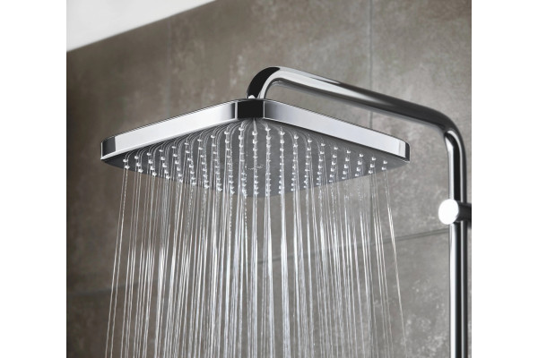 Душевая стойка Grohe Tempesta Cosmopolitan System 250 Cube 26693000 хром, штанга 126.1 см