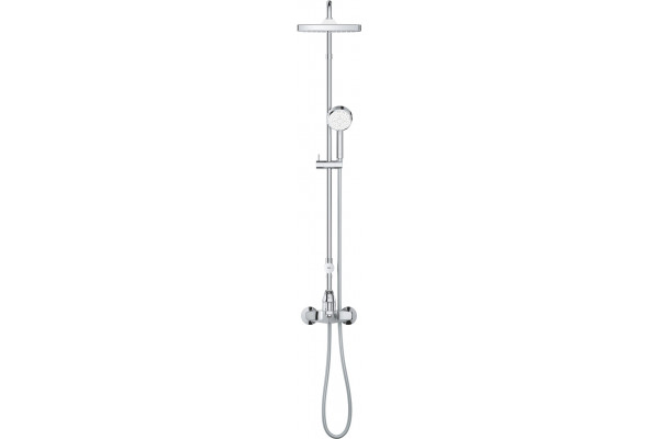 Душевая стойка Grohe Tempesta Cosmopolitan System 250 Cube 26693000 хром, штанга 126.1 см