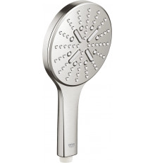 Душевая лейка Grohe Rainshower SmartActive 130 26574DC0 суперсталь штанга 24.2 см,  в современном стиле