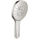 Душевая лейка Grohe Rainshower SmartActive 130 26574DC0 суперсталь штанга 24.2 см,  в современном стиле