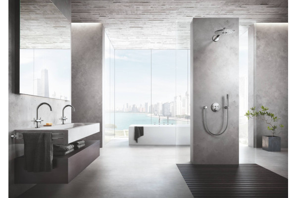 Душевая лейка Grohe Sena Stick 26465000 хром штанга 21.5 см, 1 режим