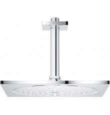 Верхний душ Grohe Rainshower F-Series 10″ 26071000 хром штанга 17.5 см, размер 25.4 см