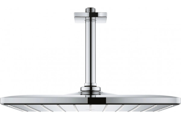 Верхний душ Grohe Rainshower Mono 310 Cube 26566000 хром штанга 19.1 см,  в современном стиле