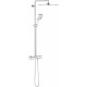 Душевая стойка Grohe Rainshower SmartActive 310 26652000 с термостатом, хром, штанга 115.3 см, шланг пластиковый 175 см