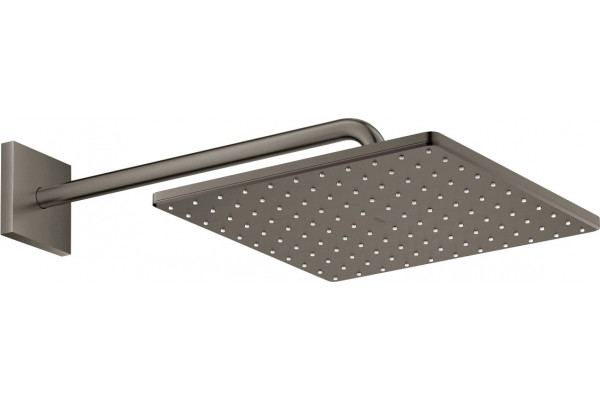 Верхний душ Grohe Rainshower Mono 310 Cube 26564AL0 темный графит цвет сталь, штанга 14.7 см
