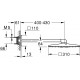Верхний душ Grohe Rainshower SmartActive 310 Cube 26479A00 темный графит цвет черный, штанга 11.9 см