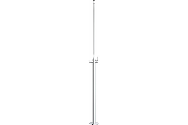 Душевая стойка Grohe Essence New 23741001 напольная, хром, штанга 229.8 см, шланг пластиковый 175 см