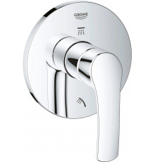 Переключатель потоков Grohe Eurosmart 19970002 хром двухвентильный,  в современном стиле