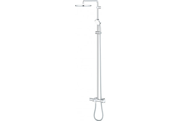 Душевая стойка Grohe Tempesta Cosmopolitan System 250 26672000 с термостатом, хром, штанга 162.3 см