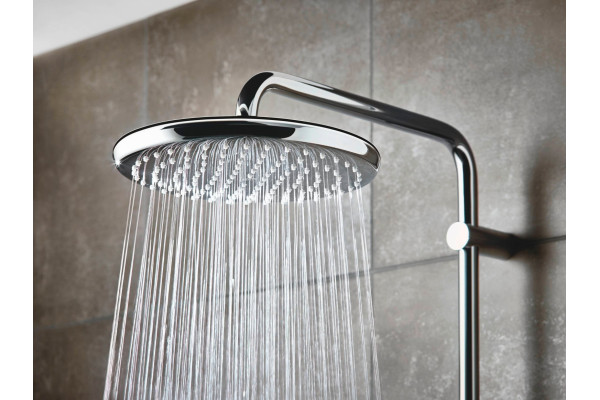 Душевая стойка Grohe Tempesta Cosmopolitan System 250 26672000 с термостатом, хром, штанга 162.3 см