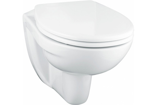 Комплект Grohe Solido 39117000 подвесной унитаз + инсталляция + кнопка цвет белый,  в современном стиле