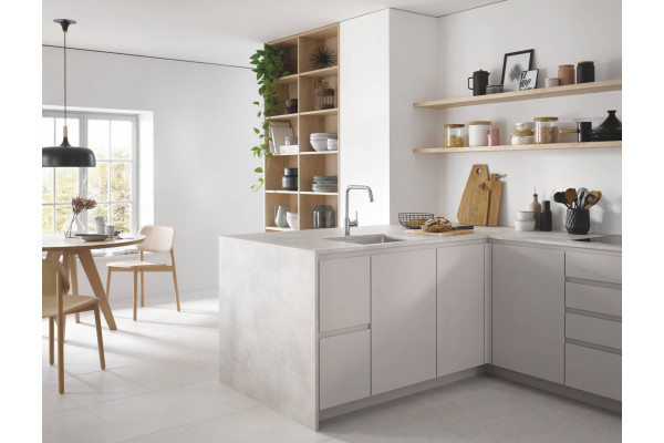Смеситель Grohe Eurosmart 30567000 для кухонной мойки однорычажный, хром