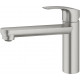 Смеситель Grohe Eurosmart 30463DC0 для кухонной мойки, суперсталь, однорычажный, высота излива 13.2 см