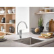 Смеситель Grohe Eurosmart 33202003 для кухонной мойки однорычажный, хром