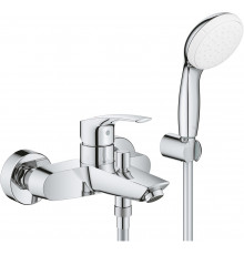 Смеситель Grohe Eurosmart 33302003 для ванны с душем, однорычажный, хром