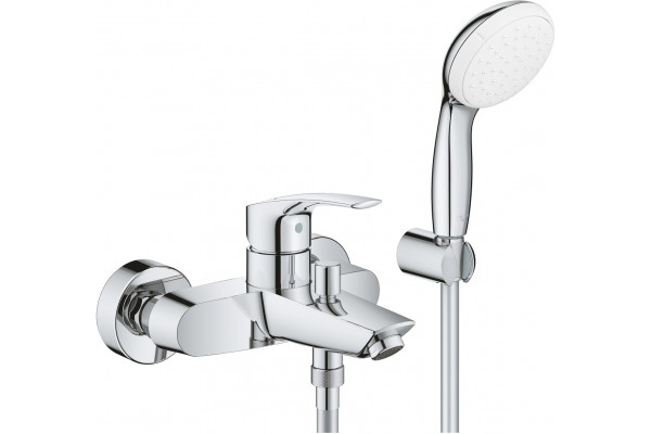 Смеситель Grohe Eurosmart 33302003 для ванны с душем, однорычажный, хром