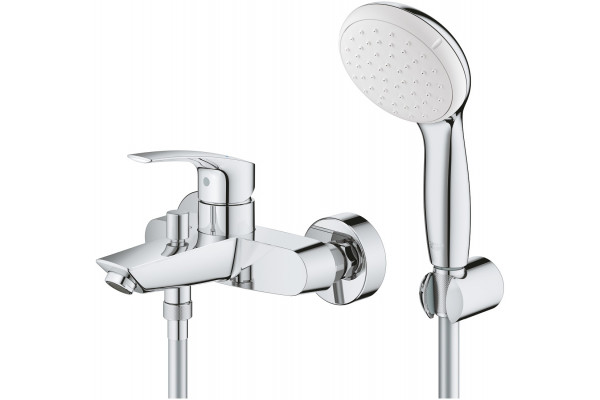 Смеситель Grohe Eurosmart 33302003 для ванны с душем, однорычажный, хром