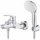 Смеситель Grohe Eurosmart 33302003 для ванны с душем, однорычажный, хром