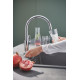 Смеситель Grohe Blue Pure BauCurve 30385000 для кухонной мойки, с фильтром, однорычажный, хром