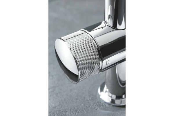 Смеситель Grohe Blue Pure BauCurve 30385000 для кухонной мойки, с фильтром, однорычажный, хром