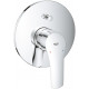 Смеситель Grohe Eurosmart 33305003 С ВНУТРЕННЕЙ ЧАСТЬЮ, для ванны с душем, однорычажный, хром