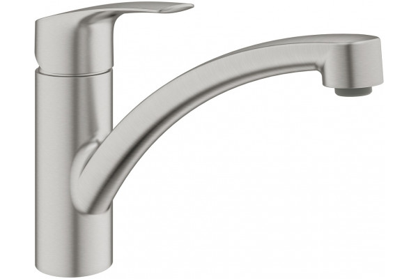 Смеситель Grohe Eurosmart 33281DC3 для кухонной мойки однорычажный, сталь