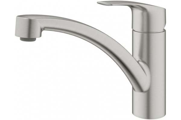 Смеситель Grohe Eurosmart 33281DC3 для кухонной мойки однорычажный, сталь