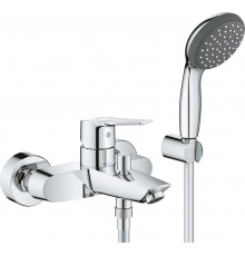 Смеситель Grohe Start 23413002 для ванны с душем, хром, однорычажный, длина излива 18.8 см